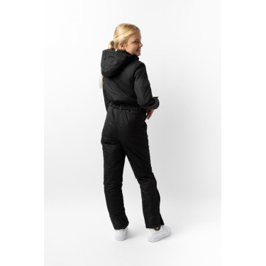 Kinderoverall Horze Annica Gewatteerd Zwart