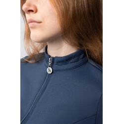 Trainingsshirt Horze Eloise Indigo vintage Marineblauw