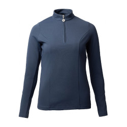 Trainingsshirt Horze Eloise Indigo vintage Marineblauw