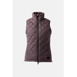 Mouwloze damesbodywarmer Horze Jeune Cavalier Naia Bruine botervet