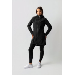 Lange softshell jas Anna Horze Zwart