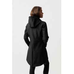 Lange softshell jas Anna Horze Zwart