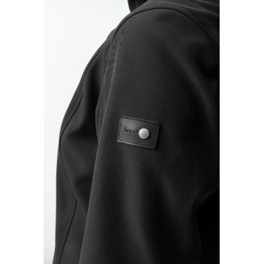 Lange softshell jas Anna Horze Zwart