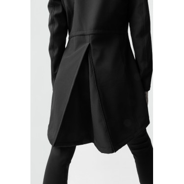 Lange softshell jas Anna Horze Zwart