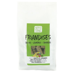 Snoepjes voor paarden Hippo-Tonic met fruit- en groentesmaak Snoepjes voor paarden Hippo-Tonic met fruit- en groentesmaak