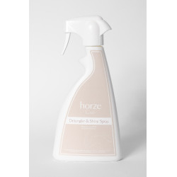 Horze anti-klitspray en glans Lichtroze krijt