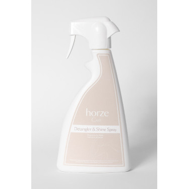 Horze anti-klitspray en glans Lichtroze krijt