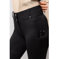 Thermobroek met volledige zit Mira dames Horze Zwart Thermobroek met volledige zit Mira dames Horze Zwart
