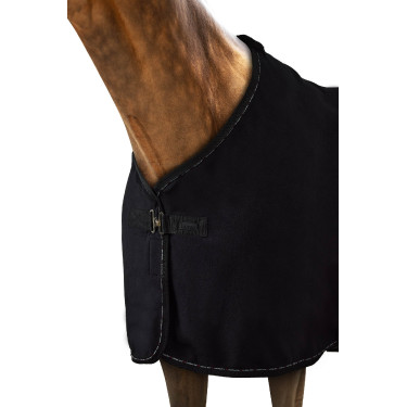 Fleece deken Cairo infrarood Horze Donker antracietgrijs