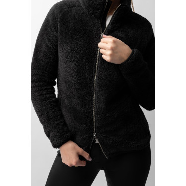 Teddy fleecejack Merida Horze dames Zwart Teddy fleecejack Merida Horze dames Zwart