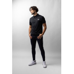 Functioneel poloshirt B Vertigo Flynn heren Donker antracietgrijs