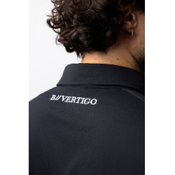 Functioneel poloshirt B Vertigo Flynn heren Donker antracietgrijs