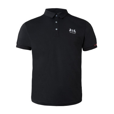 Functioneel poloshirt B Vertigo Flynn heren Donker antracietgrijs