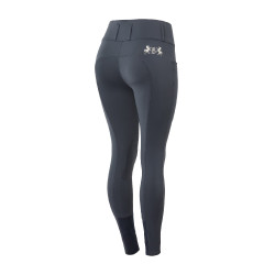Paardrijbroek met volledige zit Meghan B Vertigo hoge taille dames Donker marineblauw Paardrijbroek met volledige zit Meghan B Vertigo hoge taille dames Donker marineblauw