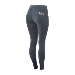 Paardrijbroek met volledige zit Meghan B Vertigo hoge taille dames Donker marineblauw Paardrijbroek met volledige zit Meghan B Vertigo hoge taille dames Donker marineblauw