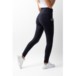 Broek met volledige grip voor alle seizoenen Horze Mira Donker marineblauw