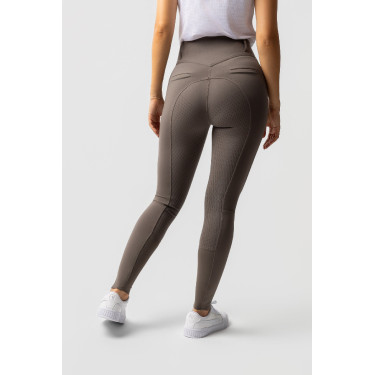 Broek met volledige grip voor alle seizoenen Horze Mira Morieljebruin