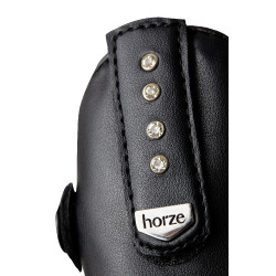 Mini-chaps Horze Portland kind met riempje Zwart