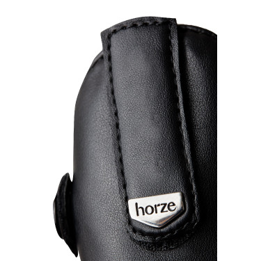 Mini-chaps Horze Portland kind met riempje Zwart