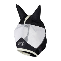 Anti-vliegmasker B Vertigo Delux met imitatiebont Donker marineblauw Anti-vliegmasker B Vertigo Delux met imitatiebont Donker marineblauw