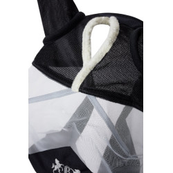 Anti-vliegmasker B Vertigo Delux met imitatiebont Donker marineblauw Anti-vliegmasker B Vertigo Delux met imitatiebont Donker marineblauw