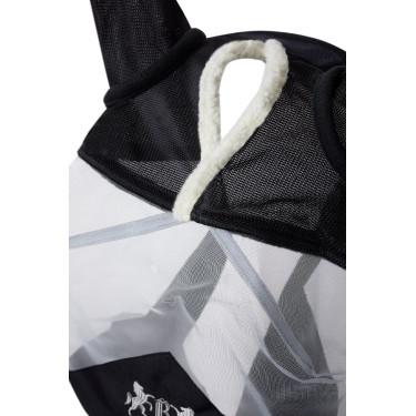 Anti-vliegmasker B Vertigo Delux met imitatiebont Donker marineblauw Anti-vliegmasker B Vertigo Delux met imitatiebont Donker marineblauw