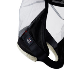 Anti-vliegmasker B Vertigo Delux met imitatiebont Donker marineblauw Anti-vliegmasker B Vertigo Delux met imitatiebont Donker marineblauw