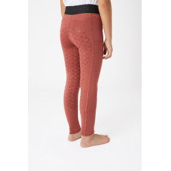Paardrijlegging silicone Horze Leighton Junior met full grip en warme voering Rood roan