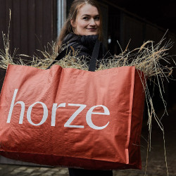 Grote shoppingtas Horze Oranje