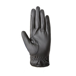 Zomerrijhandschoenen Horze Leni dames Donker marineblauw