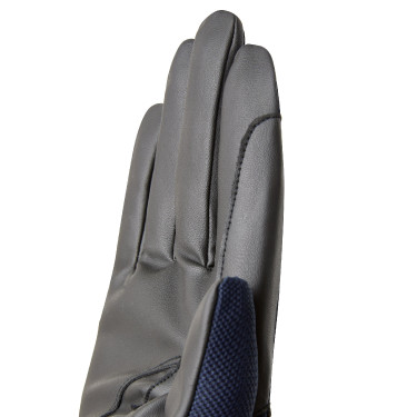 Zomerrijhandschoenen Horze Leni dames Donker marineblauw