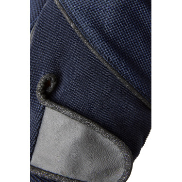 Zomerrijhandschoenen Horze Leni dames Donker marineblauw