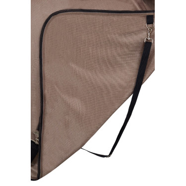 Combo vliegen-deken B Vertigo met afneembare halsbedekking en UV-bescherming Gemberkoekje Beige