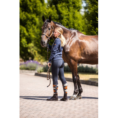 Horze winterlegging Active full grip telefoonzak dames Donker marineblauw Horze winterlegging Active full grip telefoonzak dames Donker marineblauw