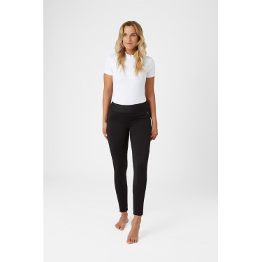 Dames winterlegging Horze Active met siliconen zitvlak Zwart Dames winterlegging Horze Active met siliconen zitvlak Zwart