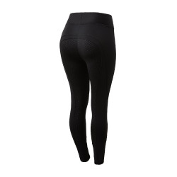 Dames winterlegging Horze Active met siliconen zitvlak Zwart Dames winterlegging Horze Active met siliconen zitvlak Zwart