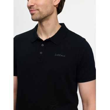 LeMieux Klassiek Polo voor heren Zwart LeMieux Klassiek Polo voor heren Zwart
