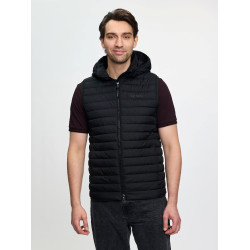 LeMieux heren bodywarmer zonder mouwen met capuchon Zwart LeMieux heren bodywarmer zonder mouwen met capuchon Zwart