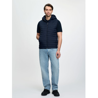 LeMieux heren bodywarmer zonder mouwen met capuchon Marine Marineblauw LeMieux heren bodywarmer zonder mouwen met capuchon Marine Marineblauw