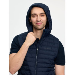 LeMieux heren bodywarmer zonder mouwen met capuchon Marine Marineblauw LeMieux heren bodywarmer zonder mouwen met capuchon Marine Marineblauw