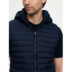 LeMieux heren bodywarmer zonder mouwen met capuchon Marine Marineblauw LeMieux heren bodywarmer zonder mouwen met capuchon Marine Marineblauw