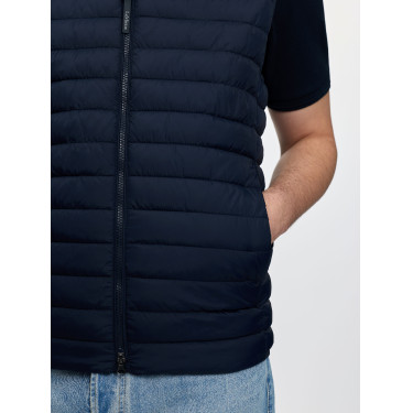 LeMieux heren bodywarmer zonder mouwen met capuchon Marine Marineblauw LeMieux heren bodywarmer zonder mouwen met capuchon Marine Marineblauw