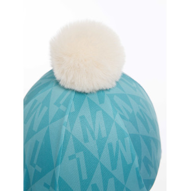 LeMieux Toque Clea – Rijkap voor rijhelm met pompon