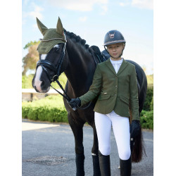Wedstrijdjasje LeMieux Kennedy Young Rider Groene speld