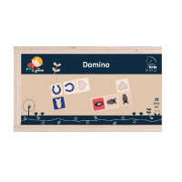 Domino HKM Gevlekt