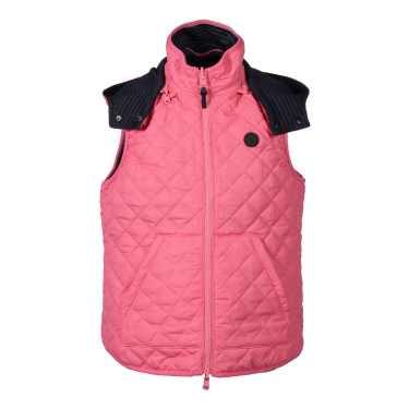 Kinder bodywarmer paardrijden omkeerbaar HKM Maui