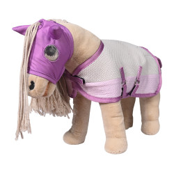 Vliegenset Cuddle Horse HKM Lichtroze