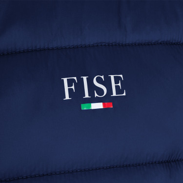 Heren bodywarmer paardrijden Equestro x FISE slim fit