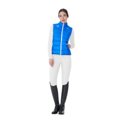 Dames bodywarmer Equestro x FISE slim fit Blauw van Savoye Dames bodywarmer Equestro x FISE slim fit Blauw van Savoye