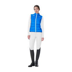 Dames bodywarmer Equestro x FISE slim fit Blauw van Savoye Dames bodywarmer Equestro x FISE slim fit Blauw van Savoye